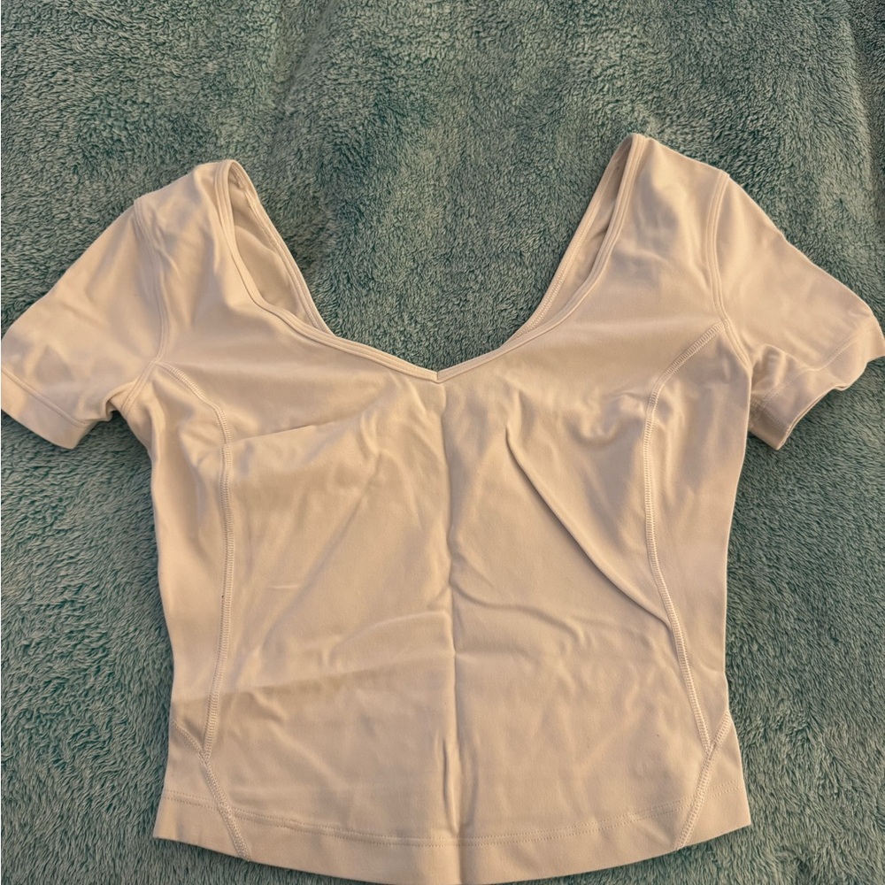 White lulu shirt